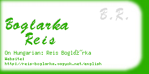 boglarka reis business card